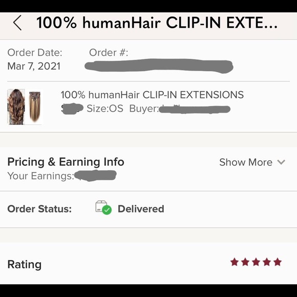 100% humanHair CLIP-IN EXTENSIONS - Picture 4 of 4